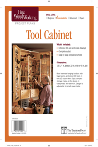 Fine Woodworking's Tool Cabinet Plan