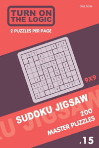 Turn On The Logic Sudoku Jigsaw 200 Master Puzzles 9x9 (15)