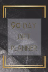90 Days Exercise and Diet Journal Daily Food and Weight Loss Diary