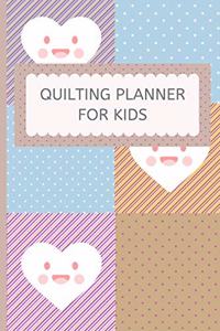 Quilting Planner for kids