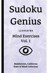 Sudoku Genius Mind Exercises Volume 1