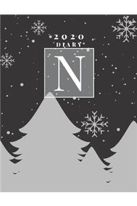 Personalised 2020 Diary Week To View Planner
