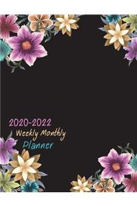 2020-2022 Weekly Monthly Planner