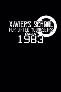 Xavier's school: for gifterd youngsters. Class of 1983: 110 Game Sheets - 660 Tic-Tac-Toe Blank Games - Soft Cover Book for Kids for Traveling & Summer Vacations - M