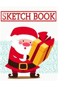 Sketch Book For Drawing Christmas Gift