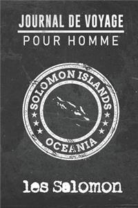 Journal de Voyage pour homme Îles Salomon
