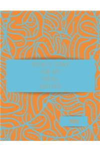 2020 Weekly Diary for my trendy mother