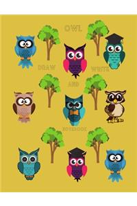 Owl Draw and Write Notebook