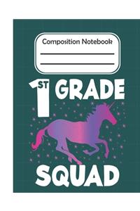1st grade Squad - Composition Notebook