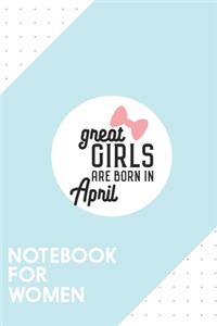 Notebook for Women