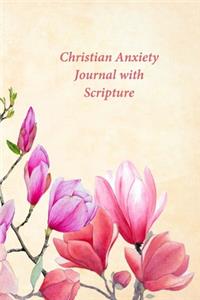 Christian Anxiety Journal with Scripture