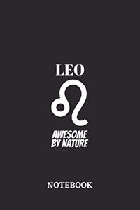 Leo Awesome by Nature Notebook