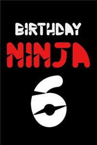 Birthday Ninja 6