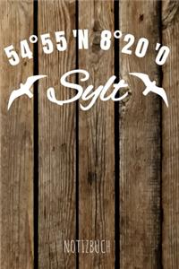 Sylt Notizbuch