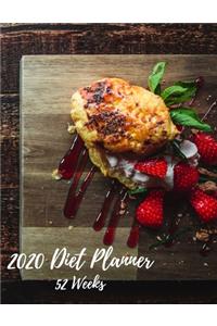 2020 Diet Planner 52 Weeks
