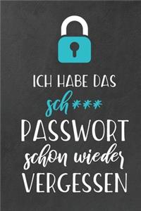 Ich habe das sch*** Passwort schon wieder vergessen