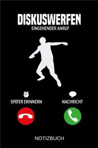 Diskuswerfen Eingehender Anruf