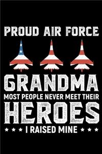 Proud Air Force Grandma