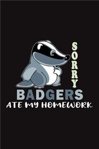 Sorry Badgers Ate My Homework