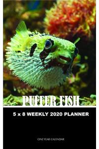 Puffer Fish 5 x 8 Weekly 2020 Planner