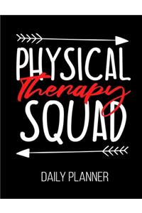 Physical Therapy Squad Daily Planner