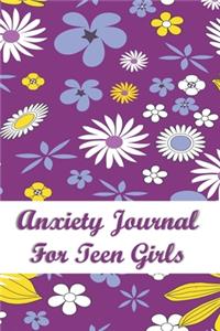 Anxiety Journal For Teen Girls