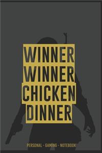 WINNER WINNER CHICKEN DINNER PERSONAL GAMING Notebook