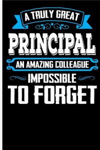A Truly Great Principal An Amazing Colleague Impossible to Forget.