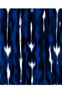 Abstract Blue Arrow Notebook