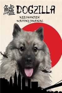 Dogzilla Keeshonden Writing Journal