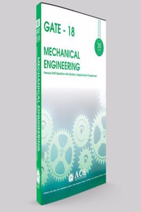 GATE2018 MECHANICAL Engineering, Previous GATE Questions with solutions, Subjectwise and Chapter wise.