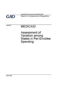 Medicaid, assessment of variation among states in per-enrollee spending