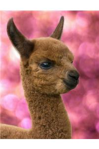 Notebook: Alpaca Cover - Blank Book - Sketch / Drawing Book - 8.5 X 11 Paper - Unlined Journal - 100 Pages