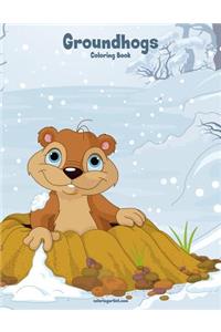 Groundhogs Coloring Book 1