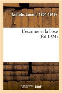 L'Escrime Et La Boxe