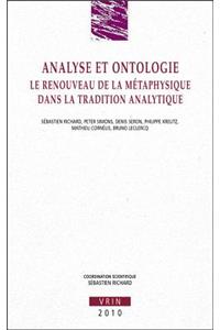 Analyse Et Ontologie