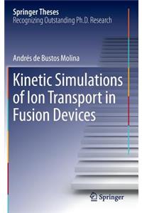 Kinetic Simulations of Ion Transport in Fusion Devices