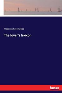 The lover's lexicon