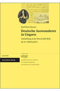 Deutsche Auswanderer in Ungarn