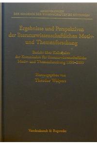 Ergebnisse Und Perspektiven Der Motiv- Und Themenforschung