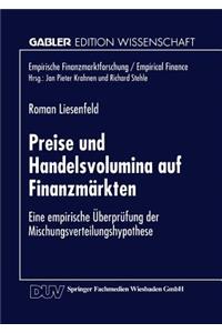 Preise Und Handelsvolumina Auf Finanzmärkten