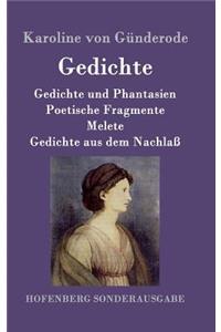 Gedichte: Gedichte und Phantasien / Poetische Fragmente / Melete / Gedichte aus dem Nachlaß