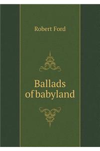 Ballads of Babyland