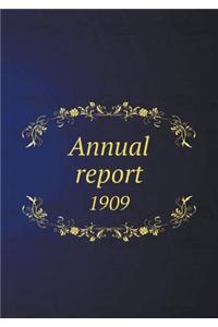 Annual report 1909