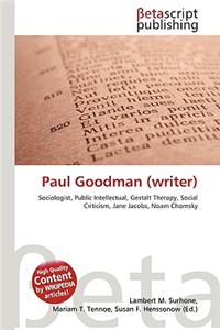 Paul Goodman (Writer)