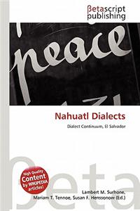Nahuatl Dialects
