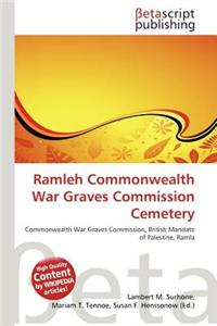Ramleh Commonwealth War Graves Commission Cemetery
