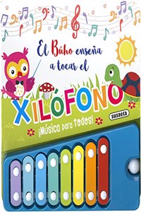 El buho ensena a tocar el xilofono