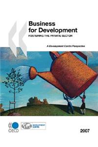 Business for Development: Fostering the Private Sector