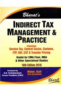 Indirect Tax Management and Practice